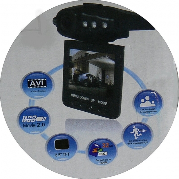 Snímací Autokamera HD - DVR...
