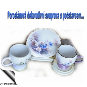 259. Dekorační porcelánová...