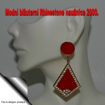 Modní bižuterní Rhinestone...